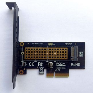 NVMe M.2 M Key PCI-E PCI Express x4 Adapter Karte | für SSD | für Mac Pro | Neu