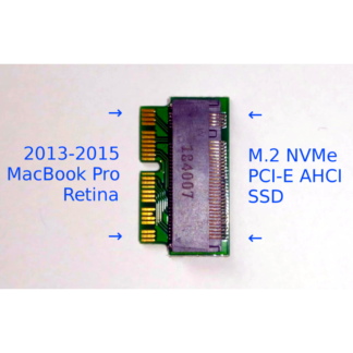 Apple 2013 2014 2015 MacBook Pro Air Retina SSD auf NVMe SSD Adapter Karte